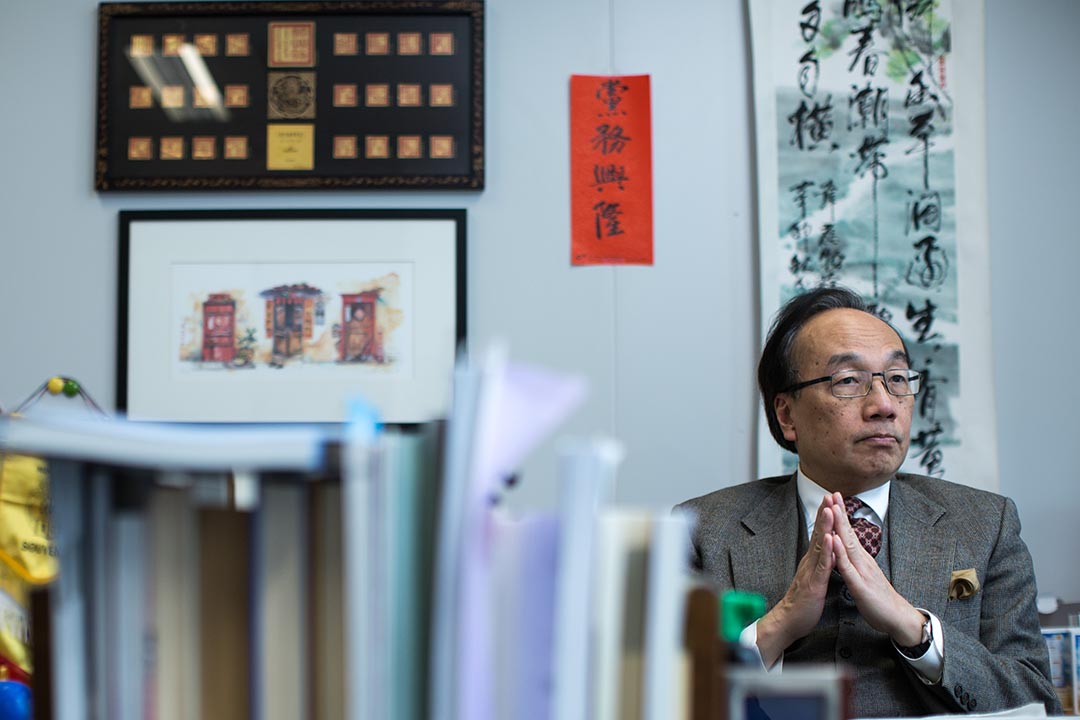 公民黨梁家傑。攝:盧翊銘/端傳媒