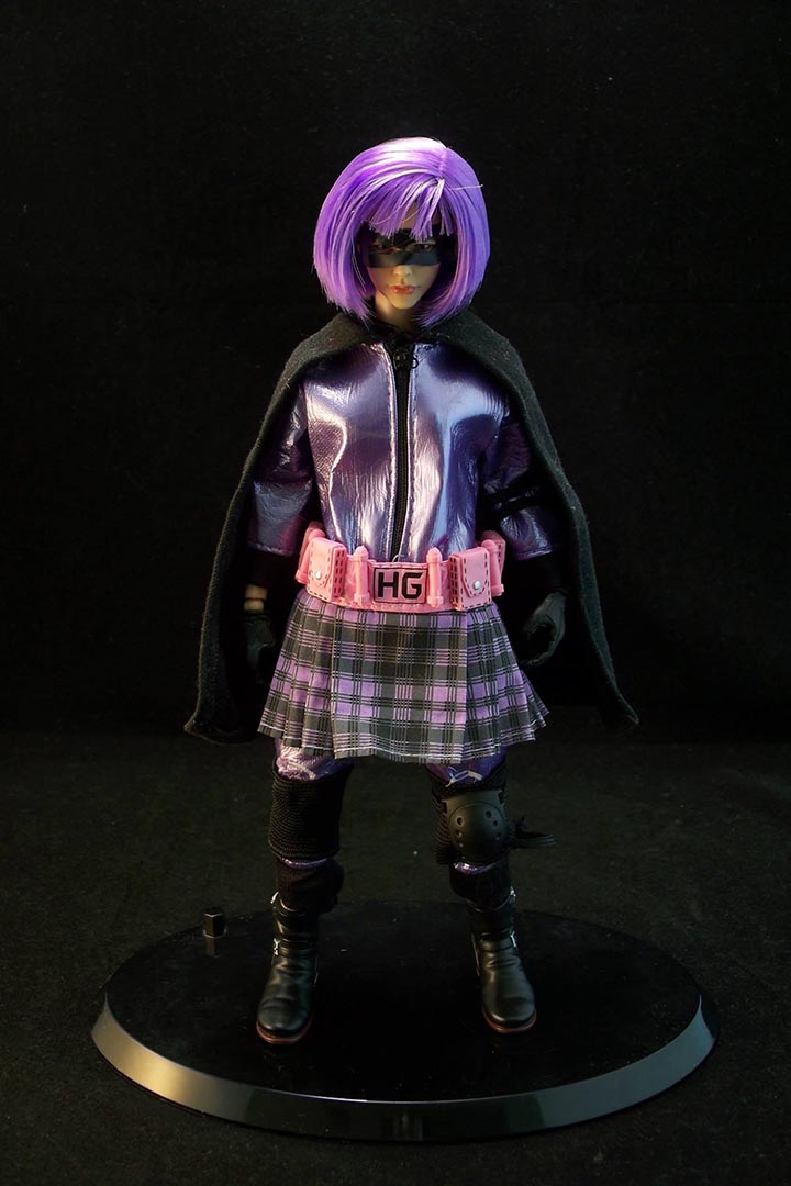 正因為少見可愛, Hit Girl 公仔相當搶手。圖片由 Living Dead Dolls 提供