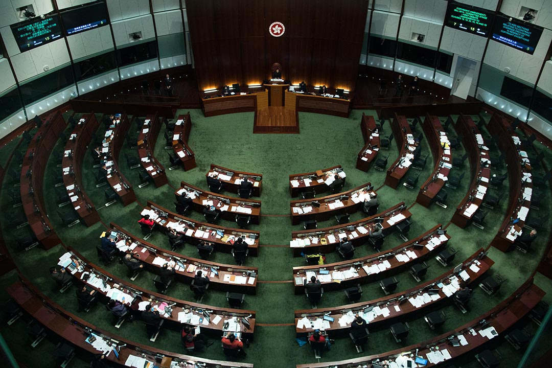 香港特别行政区立法会会议厅。摄：卢翊铭/端传媒