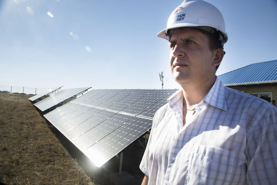 太陽能電廠老闆雅科夫列夫(Yakovlev I.Stanislav)。